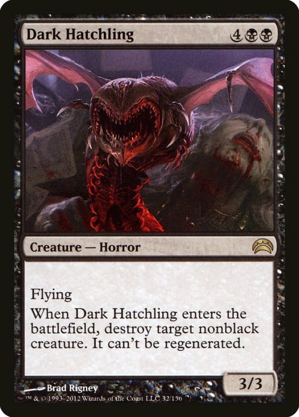 Dark Hatchling [Planechase 2012] on Sale