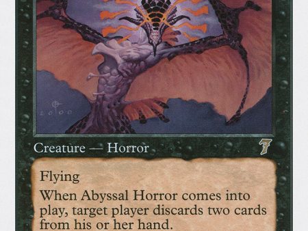 Abyssal Horror [Seventh Edition] For Cheap