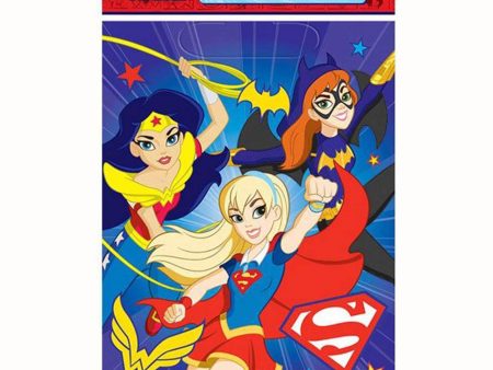 DC Superhero Girls Folded Loot Bags 8pcs For Discount