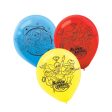 DC Superhero Girls Latex Balloon 12in 6pcs Fashion