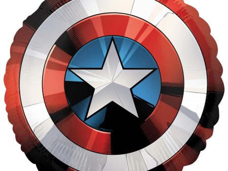 Avengers Shield Jumbo Foil Balloon 28in Hot on Sale