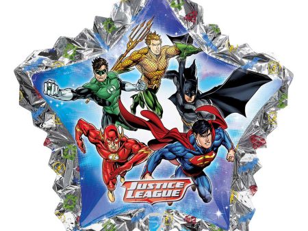 Justice League SuperShape Balloon 34x32in Hot on Sale