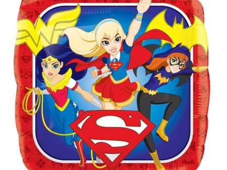 Dc Super Hero Girls Square 18in Hot on Sale