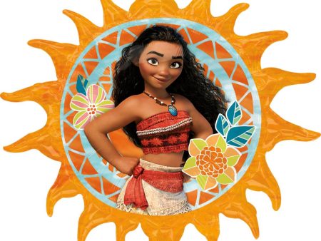 Moana SuperShape Foil Balloon 28x29in Sale