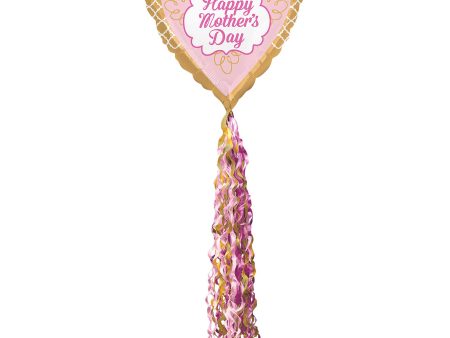 Mother s Day Gold & Pink Pom Pom Airwalker For Sale