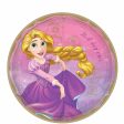 Once Upon A Time Rapunzel Round Paper Plates 9in, 8pcs Fashion