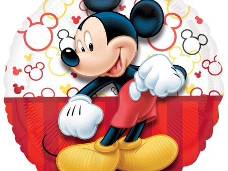 Mickey Mouse Portrait Standard Foil Balloon 18in Discount