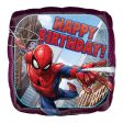 Spider-Man Happy Birthday Foil Balloon 45cm Online Sale