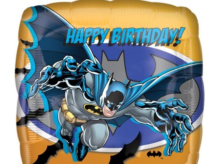 Batman Happy Birthday Foil Balloon 18in For Cheap