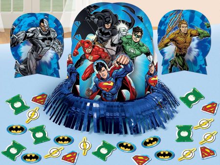 Justice League Table Decorating Kit For Sale