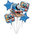 Thomas The Engine Balloon Bouquet 5pcs For Cheap